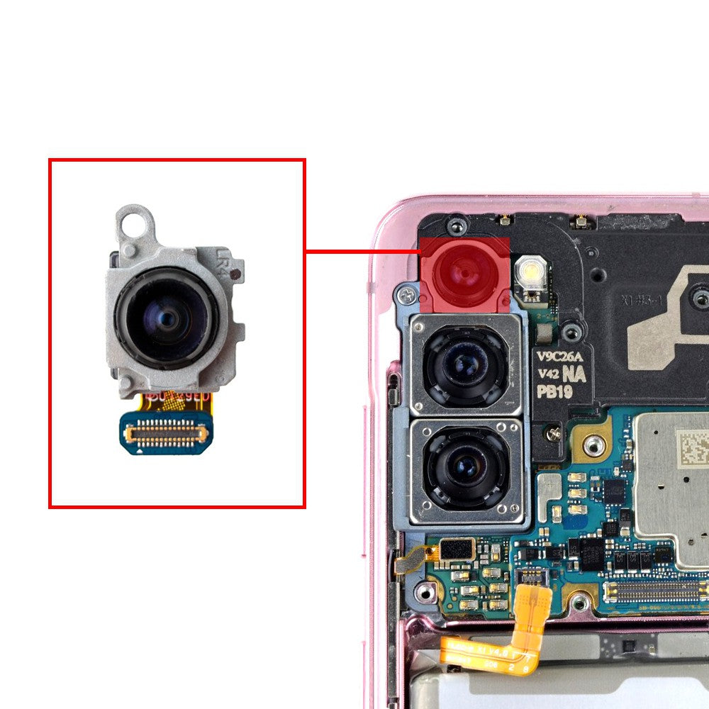 Rear Camera (Ultra Wide Angle) for Samsung Galaxy S20 G980F / G981B GH96-13084A (Gold) Rear Camera (Ultra Wide Angle) for Samsung Galaxy S20 G980F / G981B GH96-13084A (Gold)
